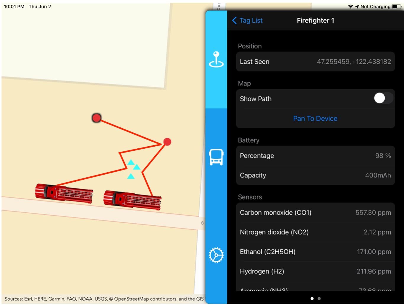 FIREFLY for Fireground Operations
