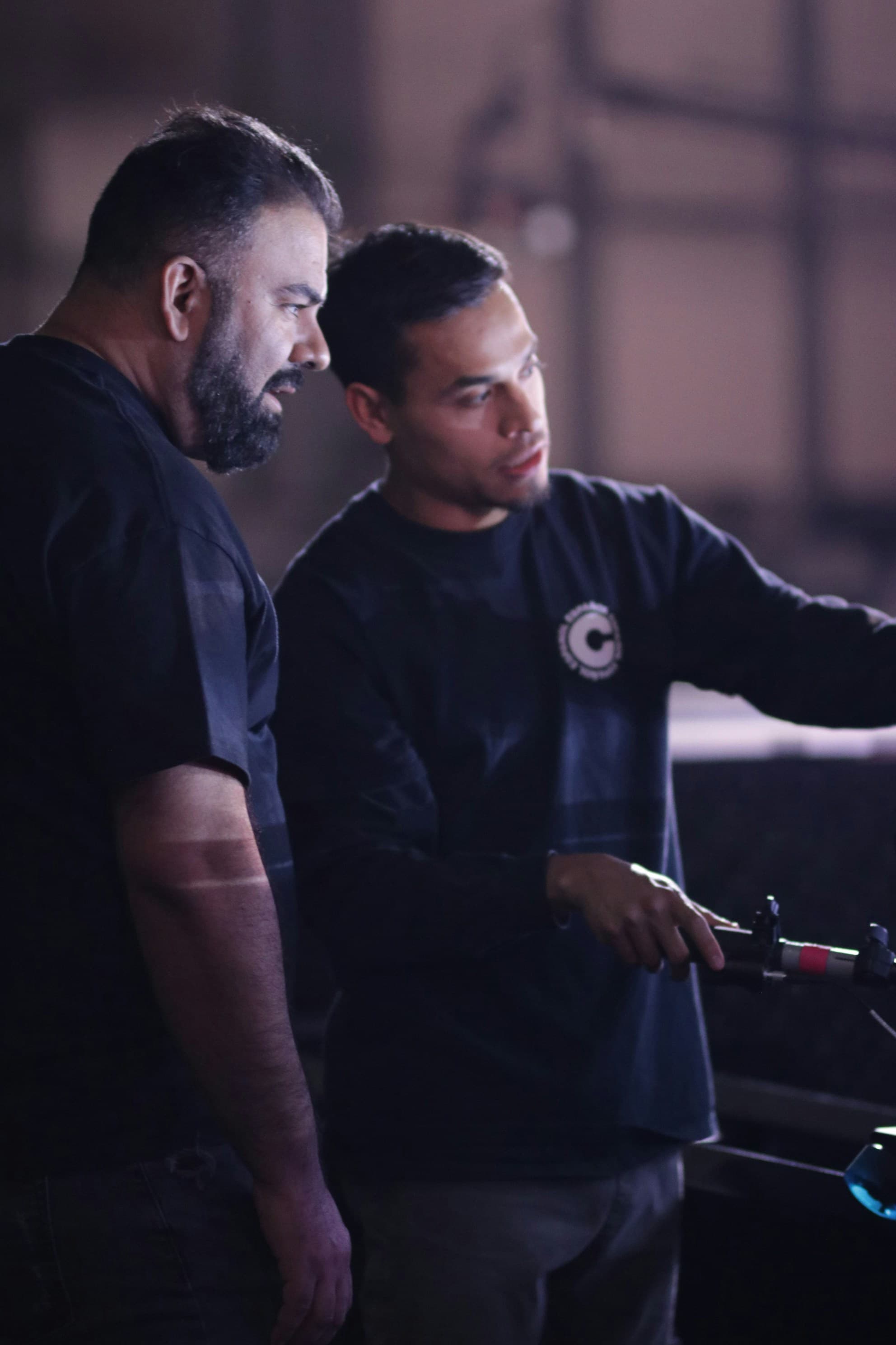 Notify nearby workers
